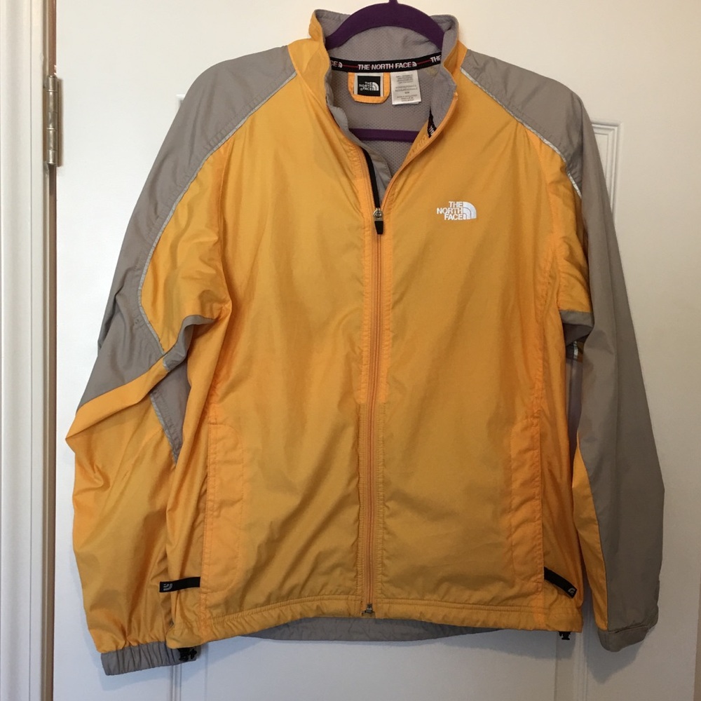 The North Face - Yellow Windbreaker Medium